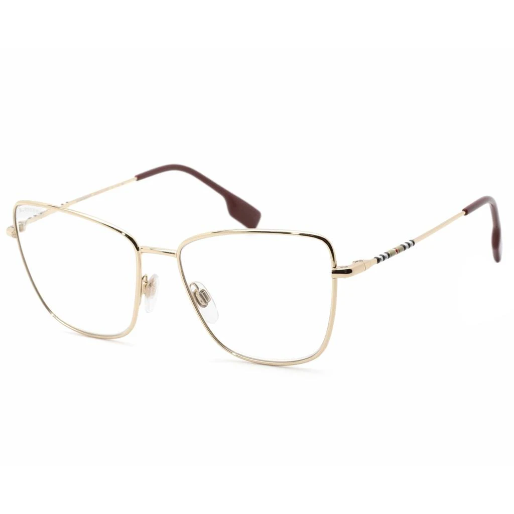 商品Burberry|Burberry Women's Eyeglasses - Cat Eye Frame Clear Demo Lens, 55 mm | 0BE1367 1339,价格¥907,第1张图片
