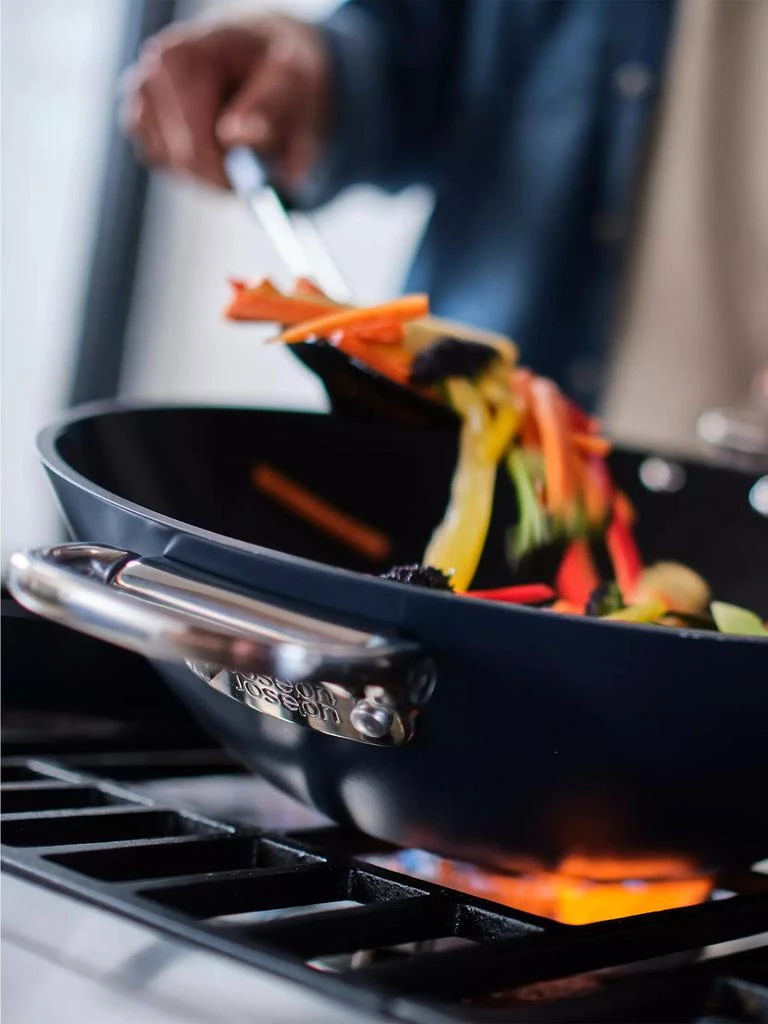 商品Joseph Joseph|Space Cookware Ceramic Non-Stick 12.5" Wok With Folding Handle,价格¥1041,第5张图片详细描述