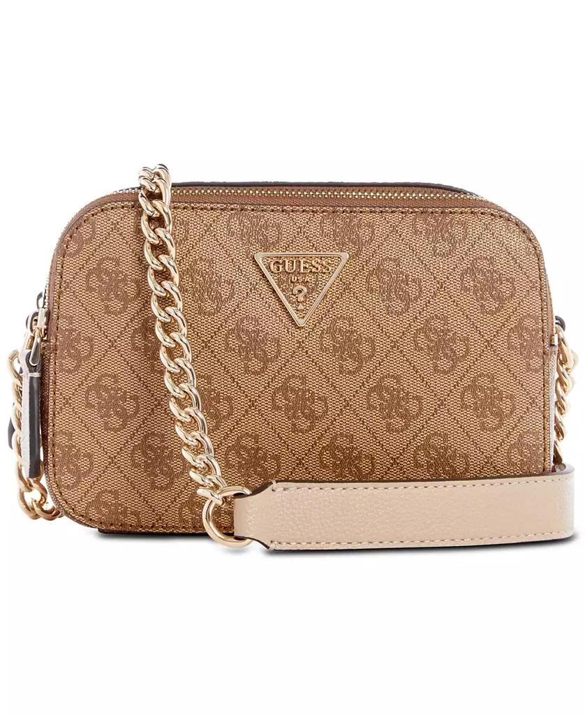 商品GUESS|Noelle Small 4G Basique Monogram Camera Crossbody,价格¥562,第1张图片