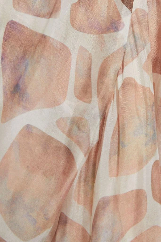 商品Rachel Zoe|Ruffled printed chiffon blouse,价格¥776,第4张图片详细描述