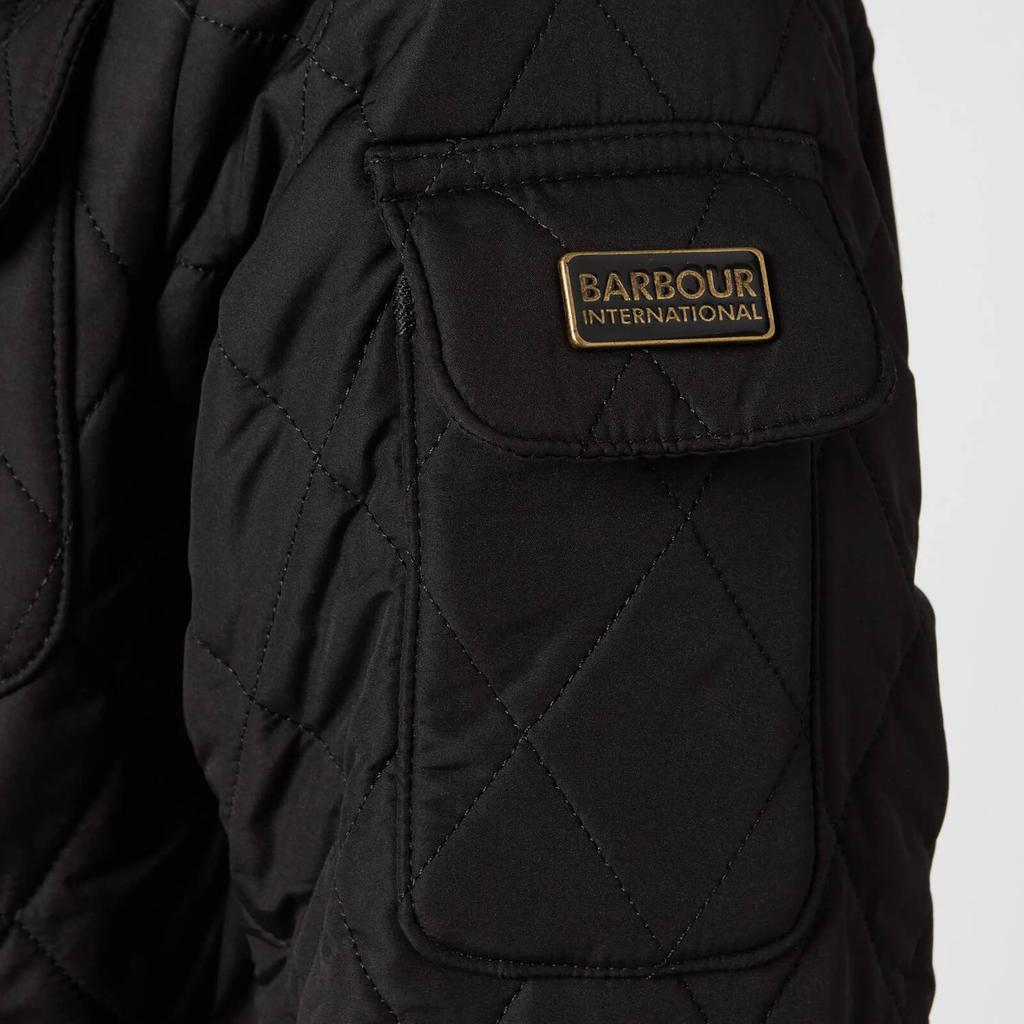 Barbour International Women's Tourer Polarquilt Jacket - Black商品第4张图片规格展示