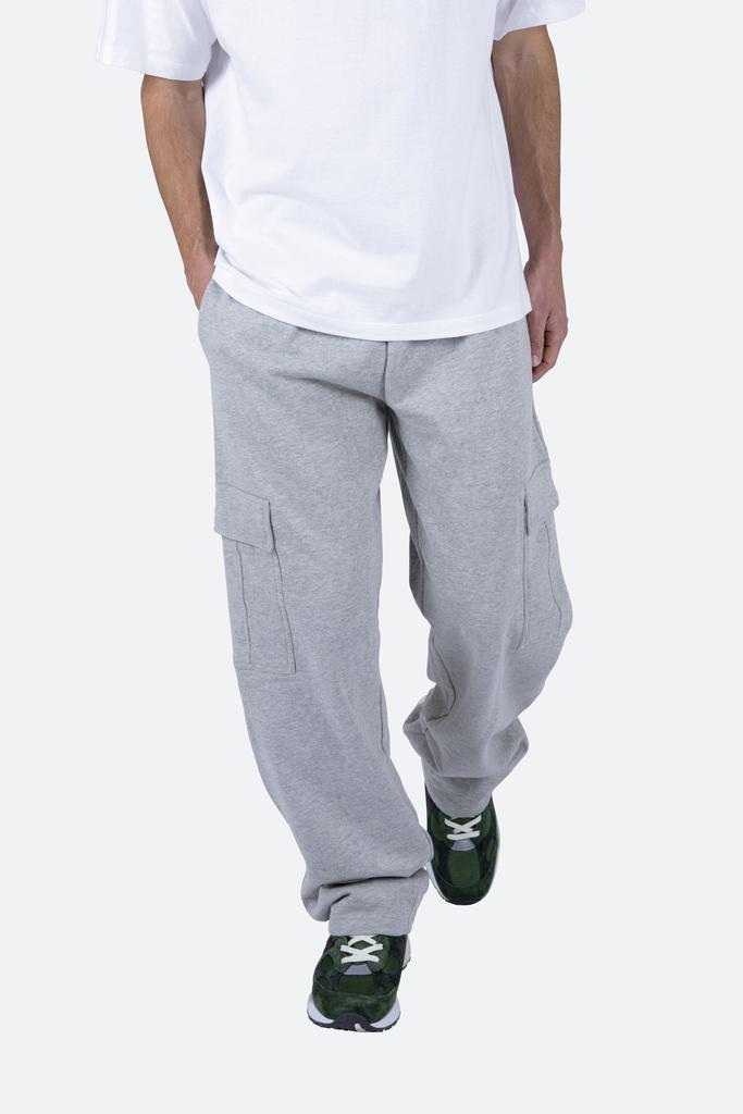 Relaxed Cargo Sweatpants - Grey商品第6张图片规格展示