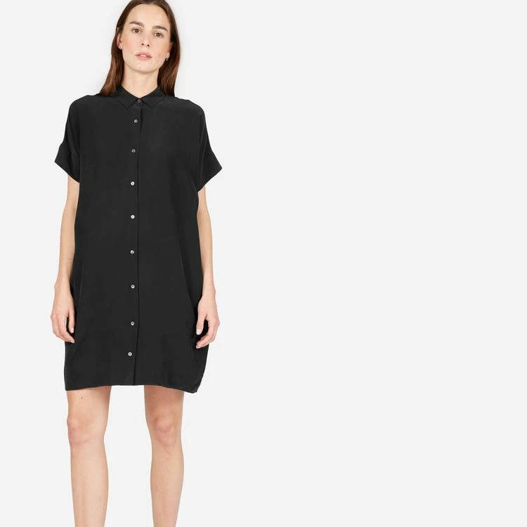 商品Everlane|真丝宽松衬衣裙,价格¥509,第1张图片