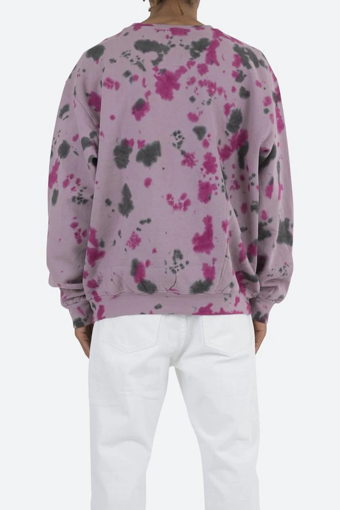 商品MNML|Crystal Dyed Crewneck - Purple,价格¥211,第4张图片详细描述