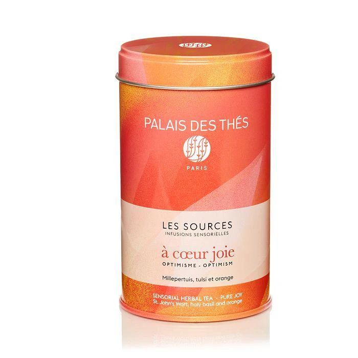 商品Palais des Thés|Pure Joy Herbal Loose Tea - St. John's Wort, Holy basil & Orange,价格¥194,第2张图片详细描述