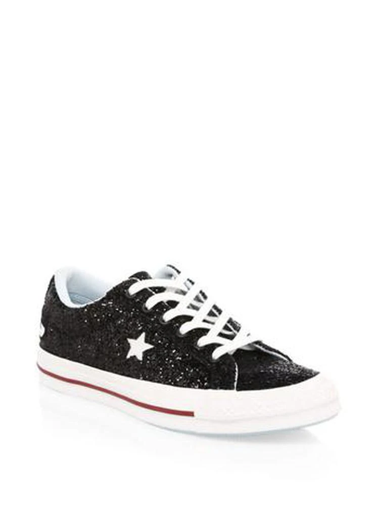 商品Converse|Chiara Ferragni One Star Glitter Leather 休闲鞋,价格¥904,第1张图片