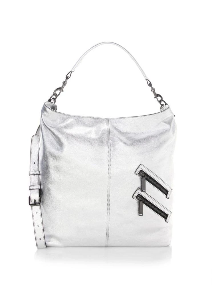 商品Rebecca Minkoff|Jamie Covertible Leather Hobo,价格¥975,第1张图片