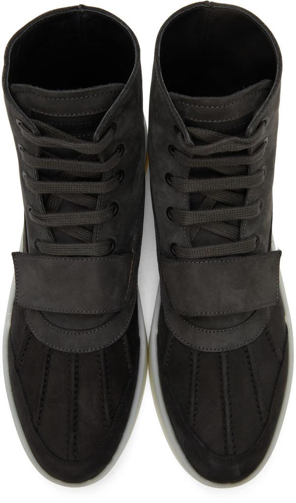 商品Fear of god|Black & Grey Duck Boots,价格¥5125,第7张图片详细描述