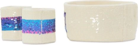 商品Gucci|Sequined headband and wrist cuffs,价格¥6031,第2张图片详细描述