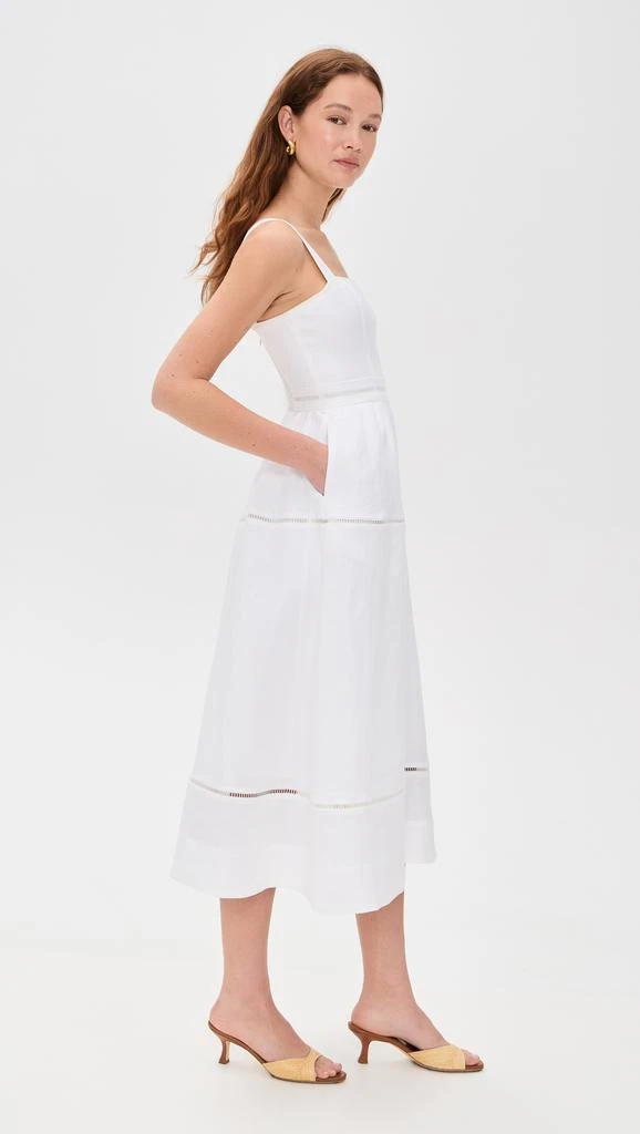 商品Reformation|Everett Linen Dress,价格¥2261,第3张图片详细描述