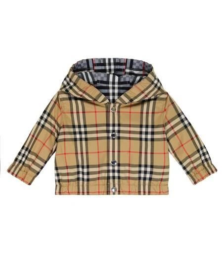 商品Burberry|婴幼儿 — Vintage Check正反两穿夹克,价格¥3977,第4张图片详细描述