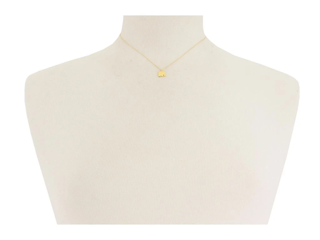 商品Dogeared|Good Luck Elephant Reminder Necklace,价格¥477,第2张图片详细描述