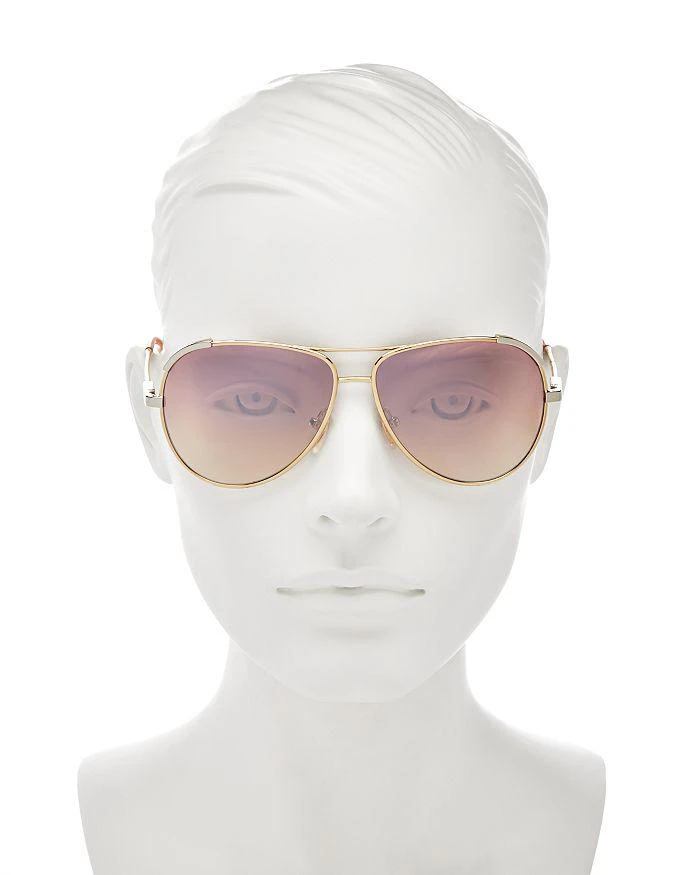 商品Chloé|Women's Nerine Aviator Sunglasses, 60mm,价格¥2878,第2张图片详细描述