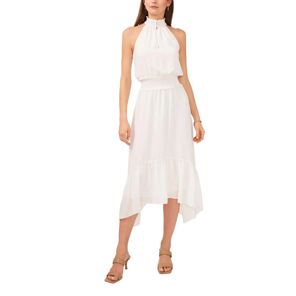商品1. State|Women's Smocked Neck Halter Midi Dress,价格¥959,第1张图片