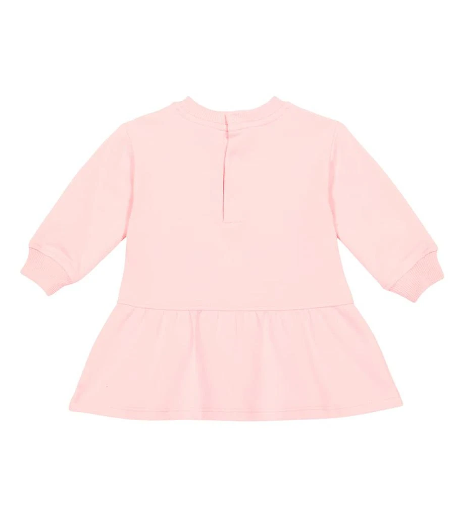 商品Moschino|婴幼儿 — 棉质混纺运动衫式连衣裙,价格¥482,第2张图片详细描述