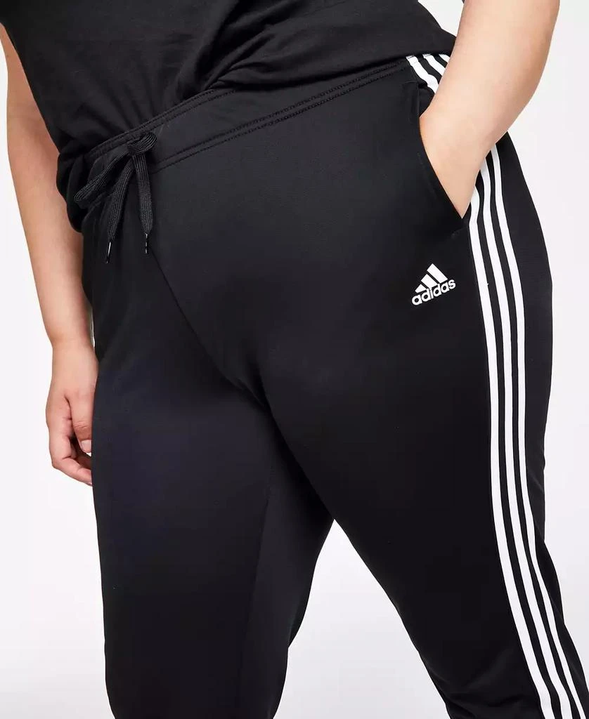 Women's Essentials Warm-Up Slim Tapered 3-Stripes Track Pants, XS- 商品