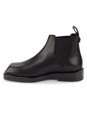 商品Versace|Square Toe Leather Chelsea Boots,价格¥4046,第4张图片详细描述