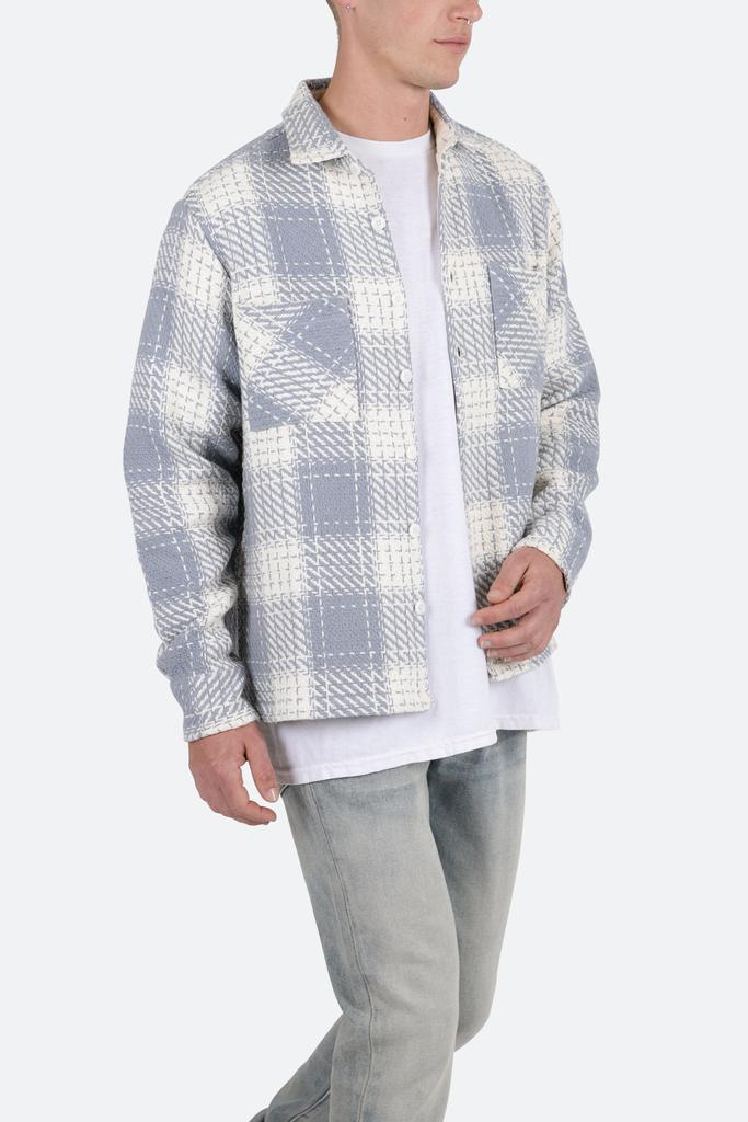 Classic Flannel Shirt - Blue/White商品第2张图片规格展示