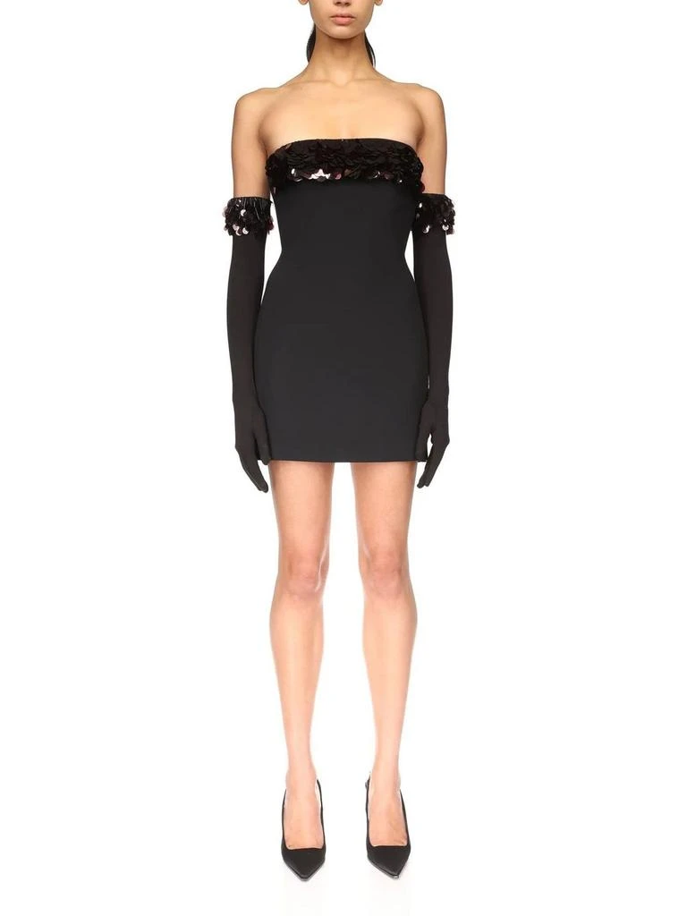 商品David Koma|David Koma Payette Embroidered Long Gloves,价格¥7808,第2张图片详细描述