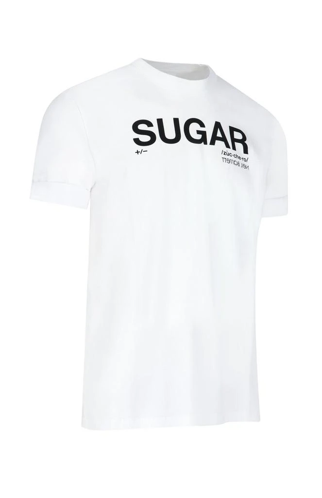 商品Neil Barrett|Neil Barrett Sugar Text Print T-Shirt,价格¥745,第3张图片详细描述