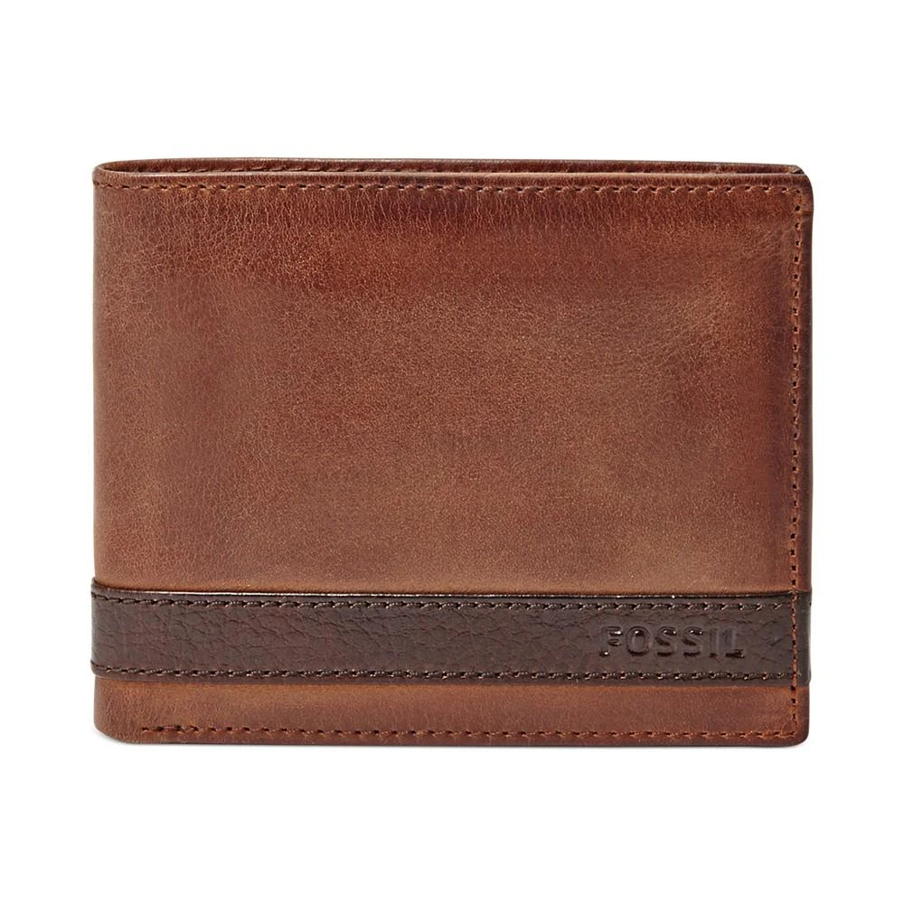 preivew Men's Quinn Bifold With Flip ID Leather Wallet color
