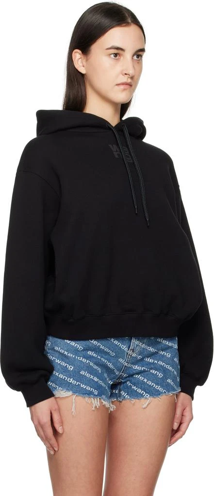 商品Alexander Wang|黑色 Puff Logo 连帽衫,价格¥3085,第2张图片详细描述