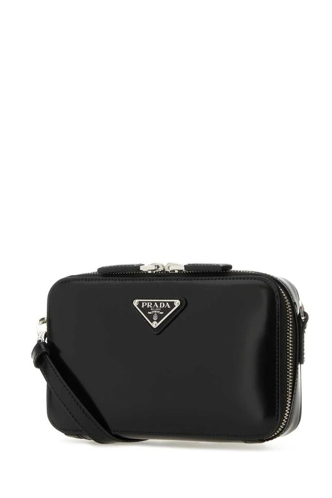 商品Prada|Prada Logo Plaque Zipped Crossbody Bag,价格¥18204,第3张图片详细描述