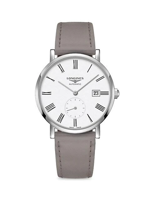 商品Longines|Elegant 39MM Stainless Steel Automatic Watch,价格¥15567,第1张图片