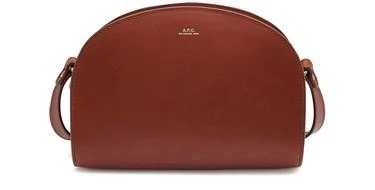 商品A.P.C.|光滑皮革半月包,价格¥2308,第1张图片