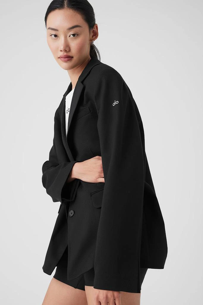 商品Alo|First-Class Blazer - Black,价格¥1859,第5张图片详细描述