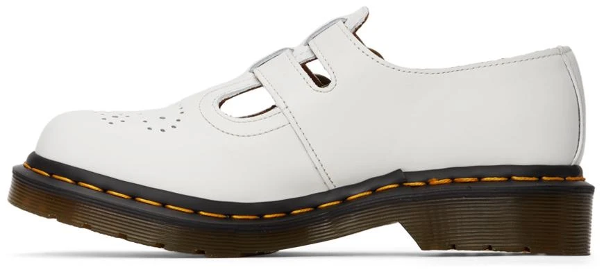 商品Dr. Martens|White Smooth 8065 Mary Jane Oxfords,价格¥964,第3张图片详细描述