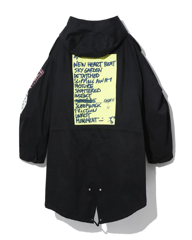 X Raf Simons patch detail parka 商品
