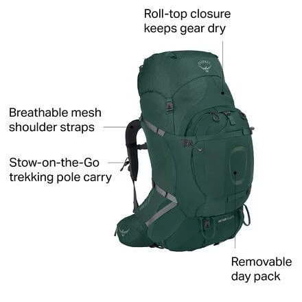 商品Osprey|Aether Plus 85L Backpack,价格¥3609,第4张图片详细描述