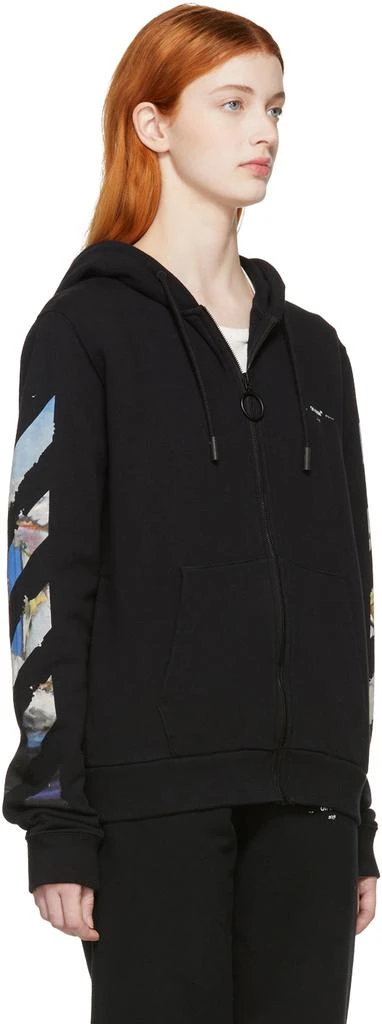 商品Off-White|Black Diag Multicolor Zipped Hoodie,价格¥5689,第2张图片详细描述