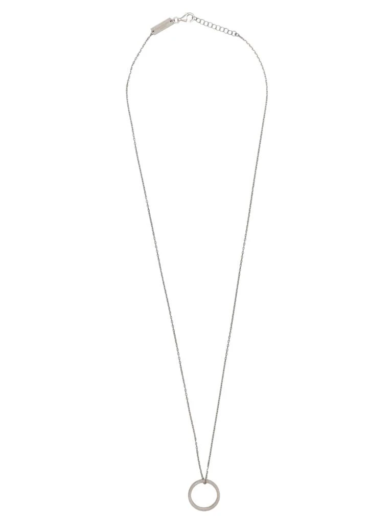 商品MAISON MARGIELA|Logo pendant necklace,价格¥2018,第2张图片详细描述