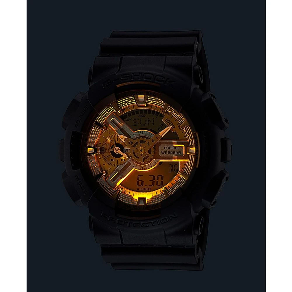 商品G-Shock|Men's Analog Digital Black Resin Watch, 51.2mm, GA110CD-1A9,价格¥972,第4张图片详细描述