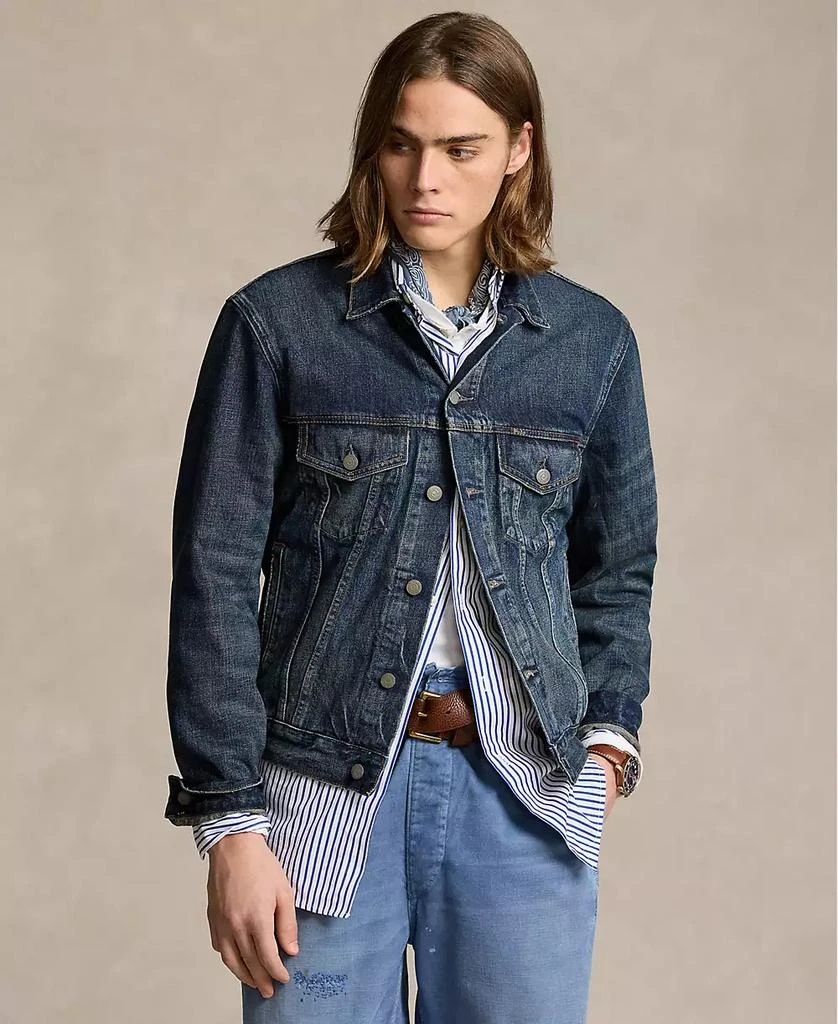 商品Ralph Lauren|Men's Denim Trucker Jacket,价格¥1445,第1张图片