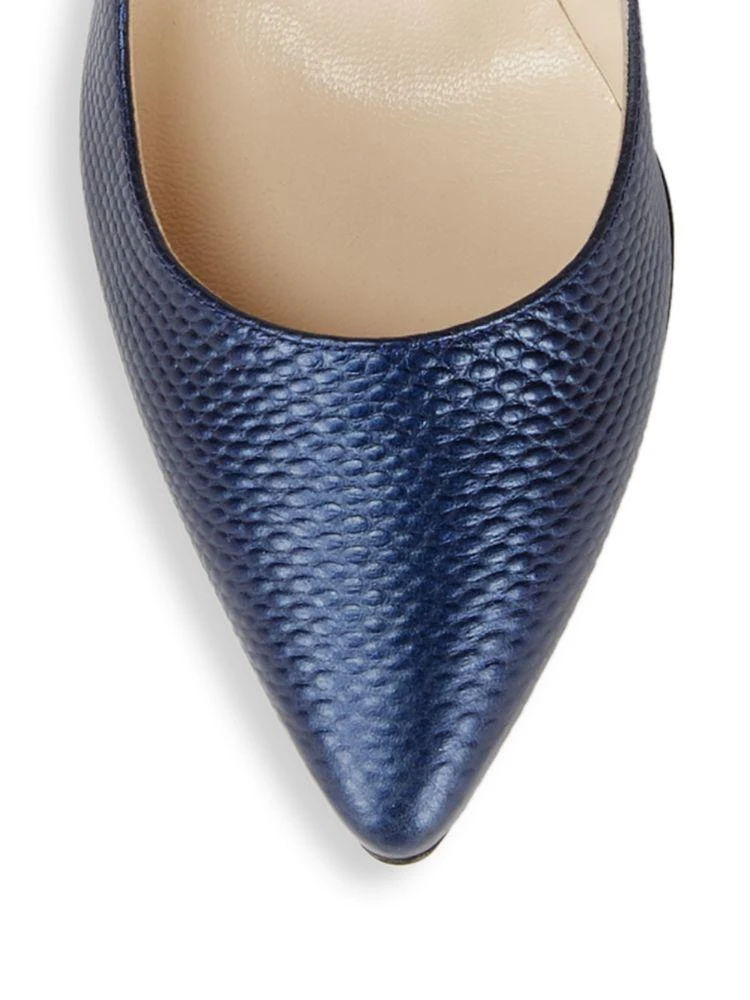 商品Sergio Rossi|Point Toe Leather Pumps,价格¥1813,第3张图片详细描述