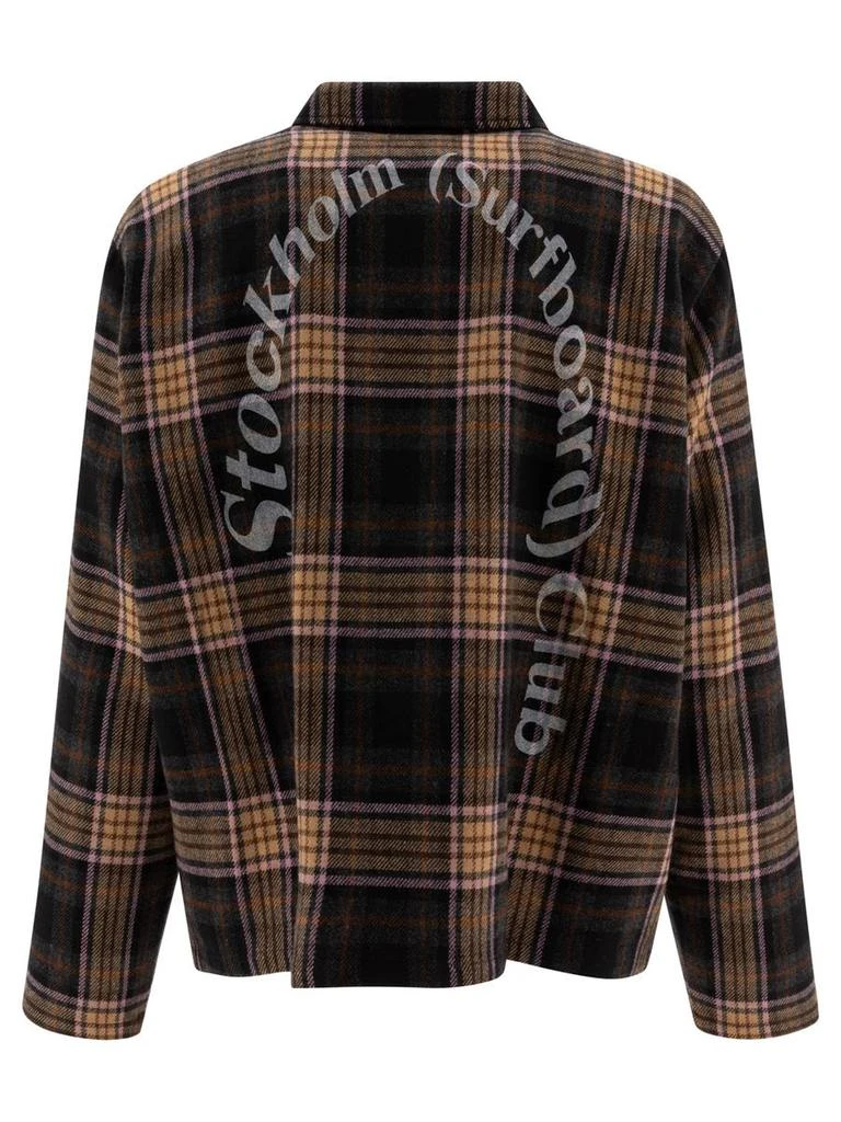 商品Stockholm Surfboard Club|Stockholm Surfboard Club "Check" Overshirt,价格¥1872,第2张图片详细描述