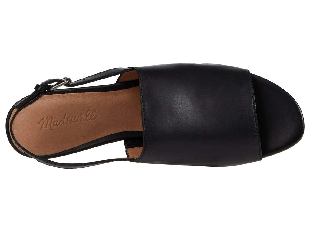商品Madewell|The Noelle Slingback Sandal in Leather,价格¥882,第2张图片详细描述