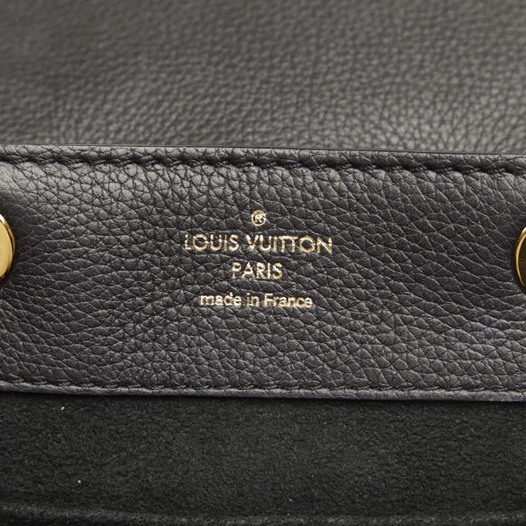 商品[二手商品] Louis Vuitton|Louis Vuitton Black Leather Lockme Backpack,价格¥18591,第5张图片详细描述