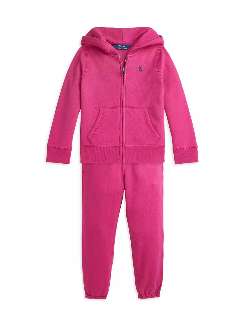 商品Ralph Lauren|Little Girl's Magic Fleece Hoodie,价格¥339,第2张图片详细描述