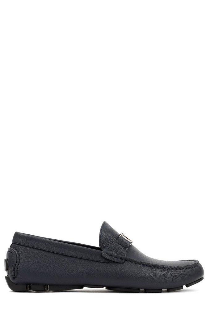 商品Dior|Dior Homme Logo Plaque Loafers,价格¥3468,第1张图片
