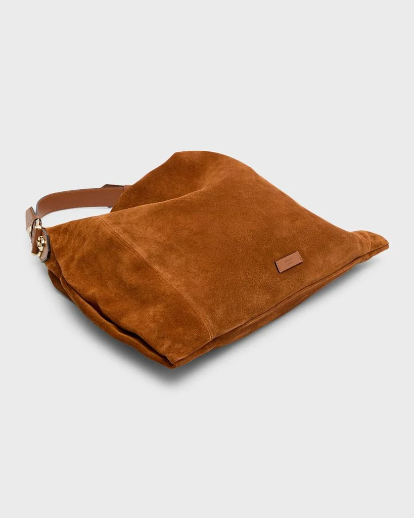 Ana Zip Suede Hobo Bag 商品