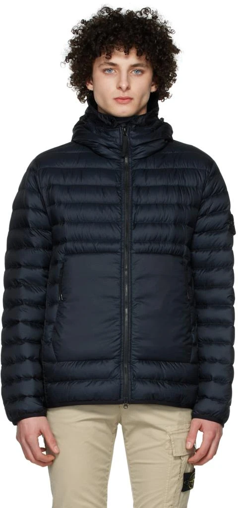 商品Stone Island|Navy Bio-Based Down Jacket,价格¥4215,第1张图片