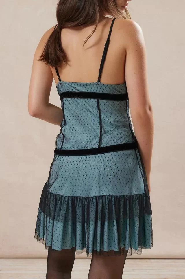 商品Kimchi Blue|Kimchi Blue Bailey Layered Mini Dress,价格¥338,第2张图片详细描述