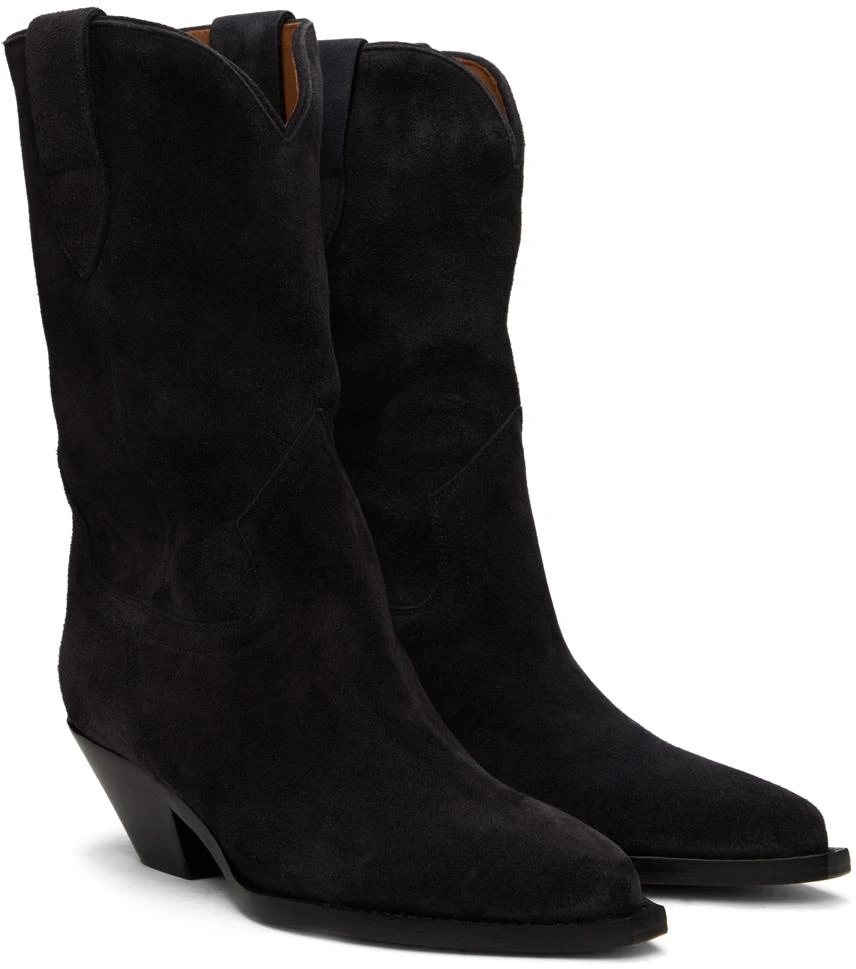 商品Isabel Marant|Black Dahope Cowboy Boots,价格¥6707,第4张图片详细描述