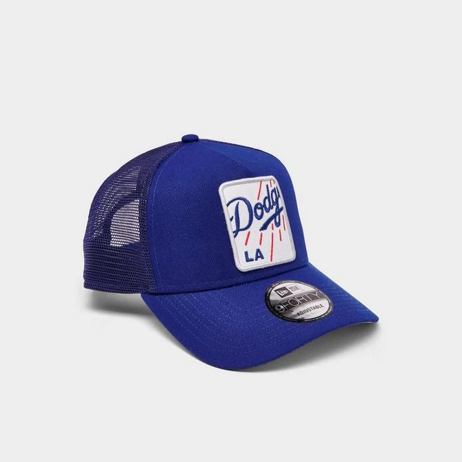 商品New Era|New Era MLB Los Angeles Dodgers 9FORTY Trucker Hat,价格¥187,第3张图片详细描述