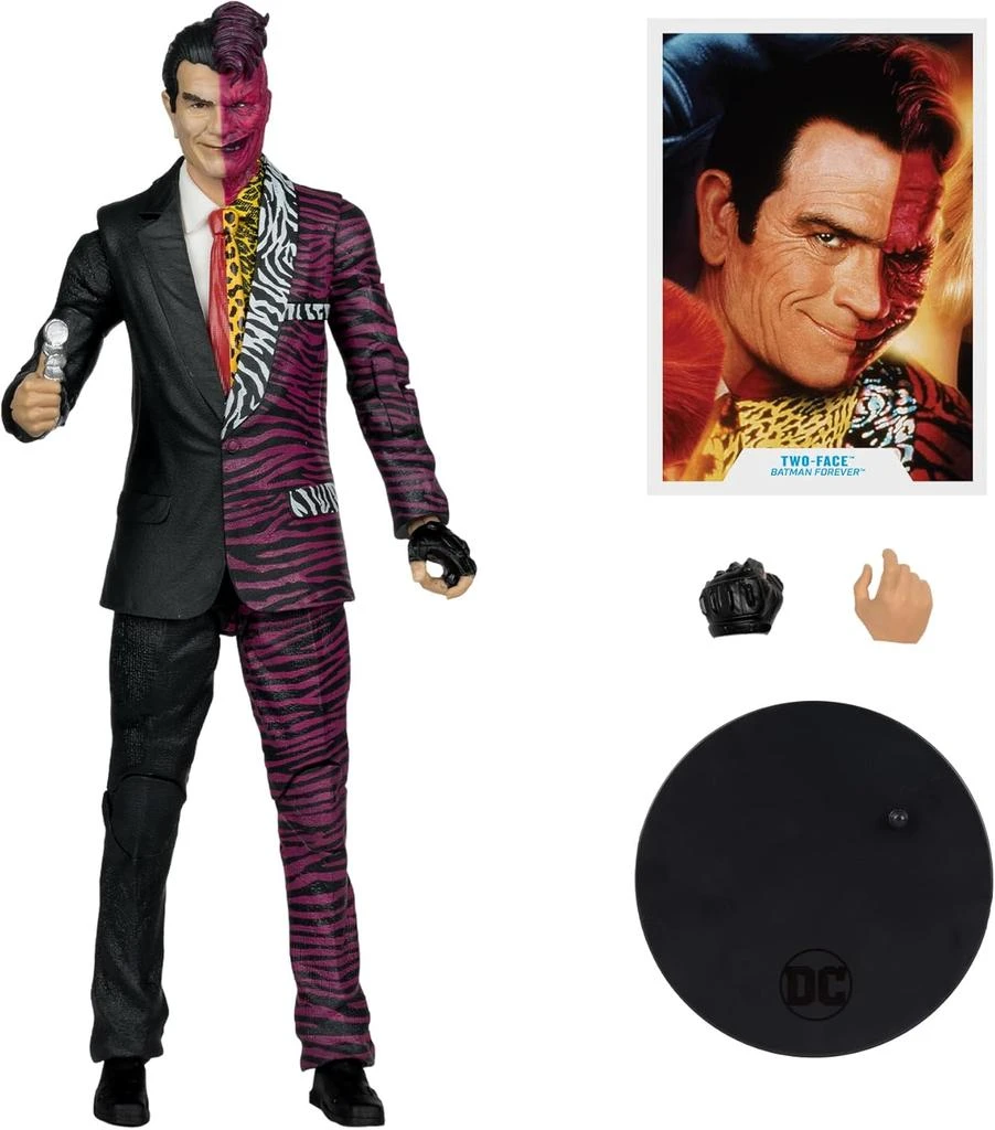 商品DC Multiverse Batman Forever Movie 7" Action Figure Build-A Wave 13 - Two-Face,价格¥313,第2张图片详细描述