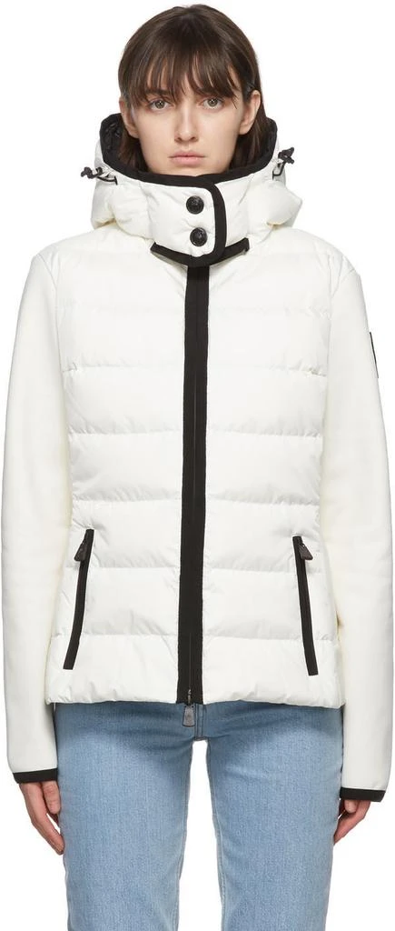 商品Moncler|White Down Paneled Jacket,价格¥8621,第1张图片